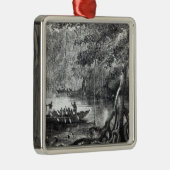 Mangrove Forest'' Metalen Ornament (Rechts)