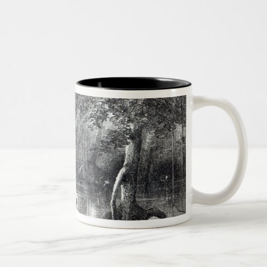 Mangrove Forest'' Tweekleurige Koffiemok (Rechts)