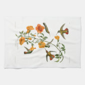 Mangrove Humming Bird Audubon Birds of America Theedoek (Horizontaal)