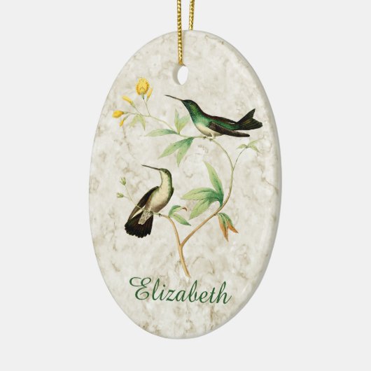 Mangrove Hummingbird Keramisch Ornament (Links)