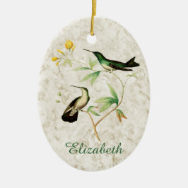 Mangrove Hummingbird Keramisch Ornament