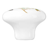 Mangrove Hummingbird Keramische Knop (Zijkant)