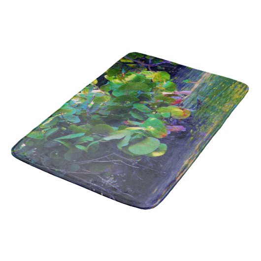 Mangrove Lagoon met Zeeen druiven Badmat (Gekanteld)