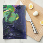 Mangrove Lagoon met Zeeen druiven Theedoek (Quarter Fold)