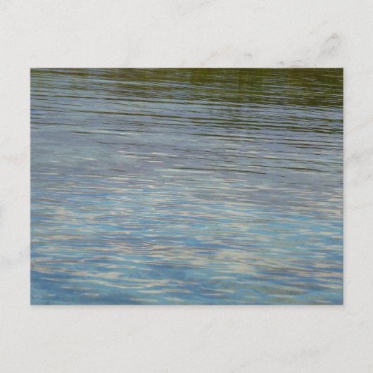 Mangrove Lagoon Water Blue Briefkaart (Voorkant)