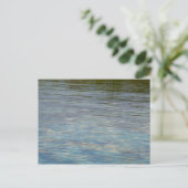 Mangrove Lagoon Water Blue Briefkaart (Staand voorkant)