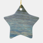 Mangrove Lagoon Water Blue Keramisch Ornament (Voorkant)