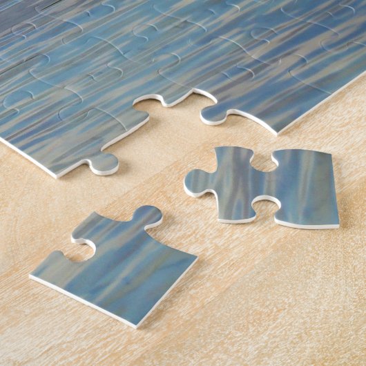 Mangrove Lagoon Water Blue Legpuzzel (Zijkant)