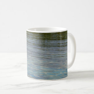 Mangrove Lagune Water Caraïbisch Blauw Koffiemok