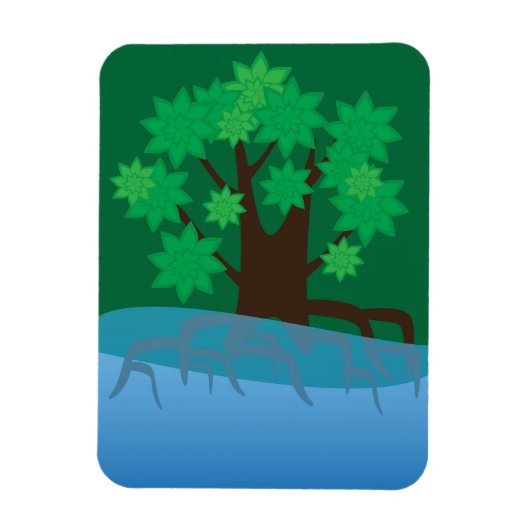 Mangrove Magneet (Verticaal)