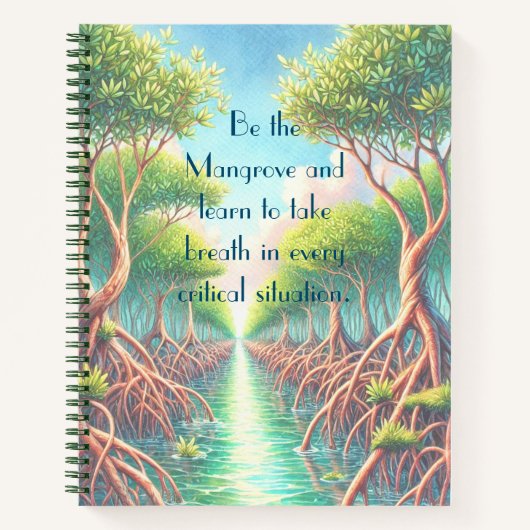 Mangrove & offerte notitieboek (Voorkant)