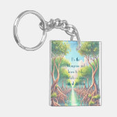 Mangrove & offerte sleutelhanger (Voorkant Links)