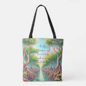 Mangrove & offerte tote bag (Achterkant)