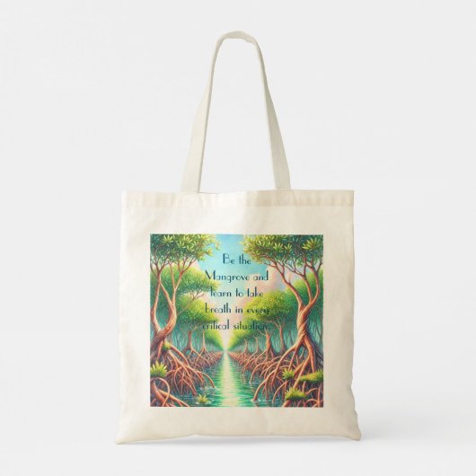 Mangrove & offerte tote bag (Achterkant)
