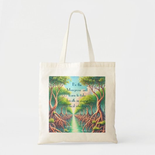 Mangrove & offerte tote bag (Voorkant)