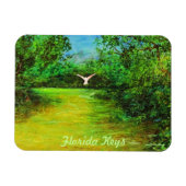 Mangrove Spoonbill Premium Magnet Magneet (Horizontaal)