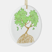 Mangrove Tree Keramisch Ornament (Rechts)