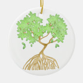 Mangrove Tree Keramisch Ornament (Voorkant)