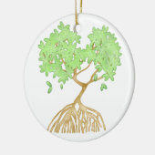 Mangrove Tree Keramisch Ornament (Links)