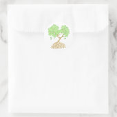 Mangrove Tree Ronde Sticker (Tas)