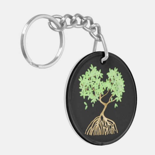 Mangrove Tree Sleutelhanger (Voorkant Links)