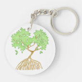 Mangrove Tree Sleutelhanger (Achterkant)
