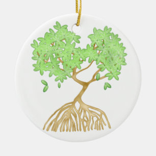 Mangroveboom Keramisch Ornament