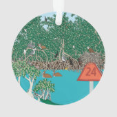 Mangroves-Ornament Ornament (achterkant)