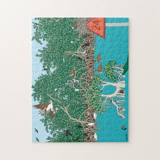 Mangroves Puzzel Legpuzzel (Verticaal)