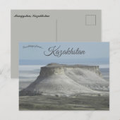 Mangystau Kazachstan Briefkaart (Voorkant / Achterkant)