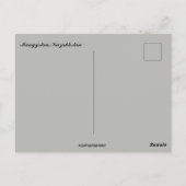 Mangystau Kazachstan Briefkaart (Achterkant)