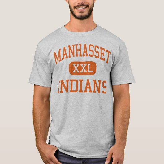 Manhasset - Indians - High - Manhasset - New York T-shirt (Voorkant)