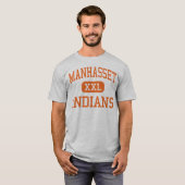 Manhasset - Indians - High - Manhasset - New York T-shirt (Voorkant volledig)