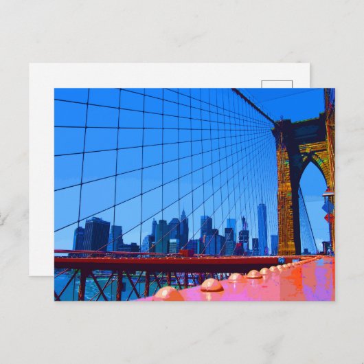 Manhattan 3000 briefkaart (Voorkant / Achterkant)