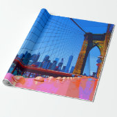 Manhattan 3000 cadeaupapier (Uitgerold)