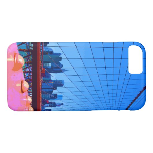 Manhattan 3000 Case-Mate iPhone case (Achterkant (Horizontaal))