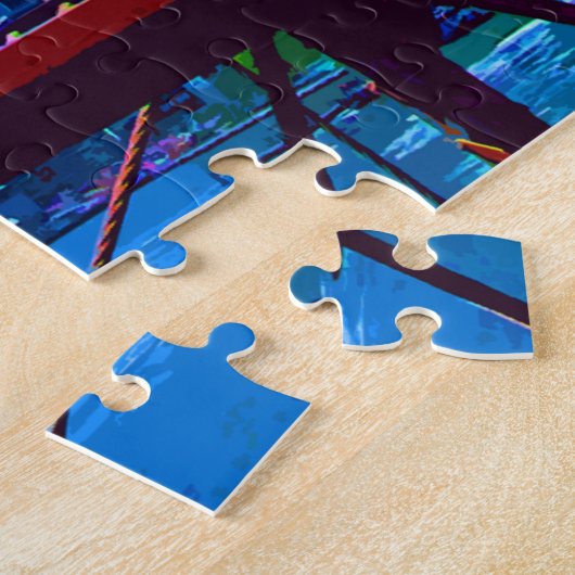 Manhattan 3000 legpuzzel (Zijkant)