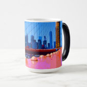 Manhattan 3000 magische mok (Voorkant rechts)