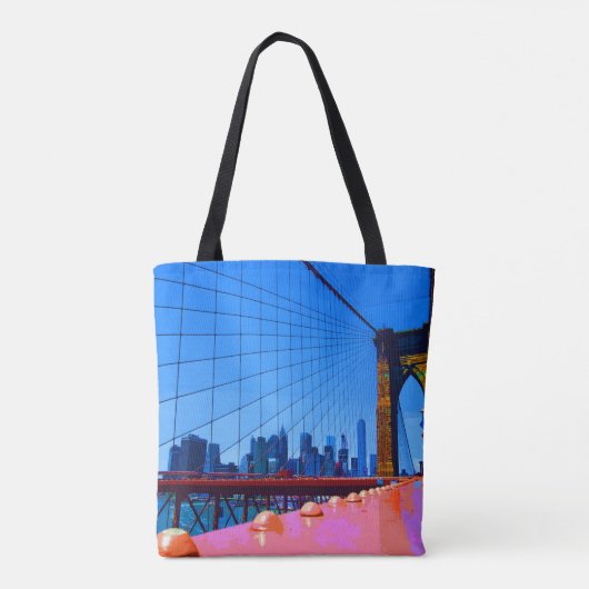 Manhattan 3000 tote bag (Achterkant)