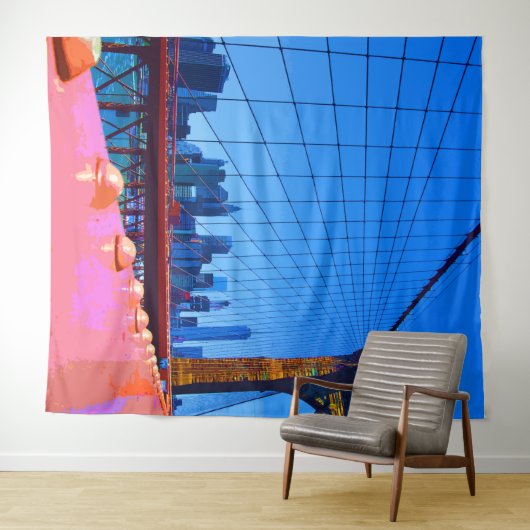 Manhattan 3000 wandkleed (In Situ (horizontaal))