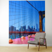 Manhattan 3000 wandkleed (In situ)