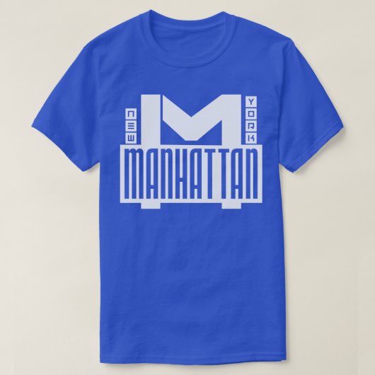 Manhattan 4 t-shirt (Design voorkant)