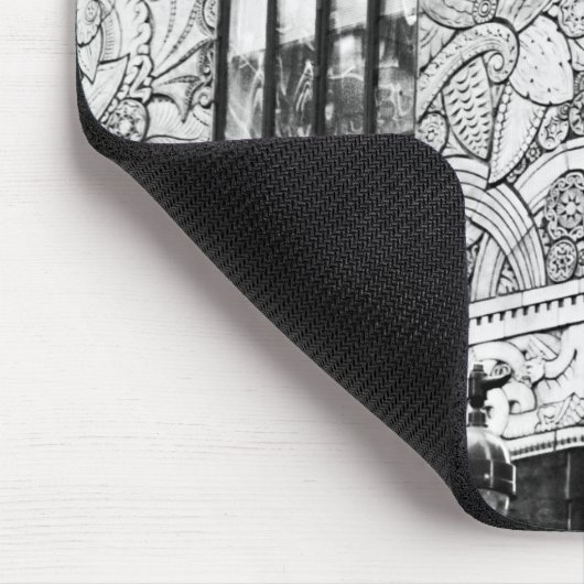 Manhattan Art Deco leafy frieze mousepad Muismat (Hoek)