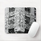 Manhattan Art Deco leafy frieze mousepad Muismat (Met muis)