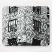 Manhattan Art Deco leafy frieze mousepad Muismat (Voorkant)