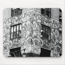 Manhattan Art Deco leafy frieze mousepad Muismat