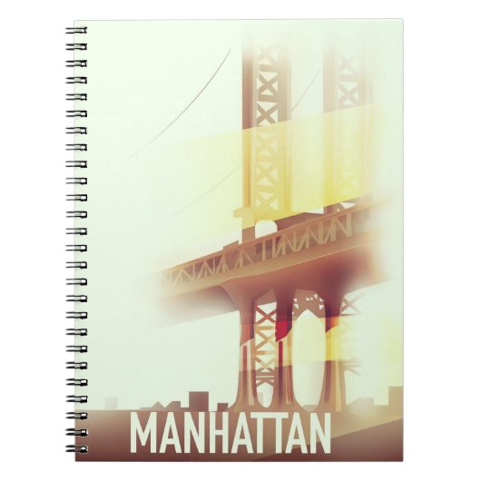 Manhattan Avond Notitieboek (Voorkant)