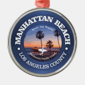 Manhattan Beach (C) Metalen Ornament (Voorkant)