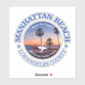 Manhattan Beach (C) Sticker (Vel)