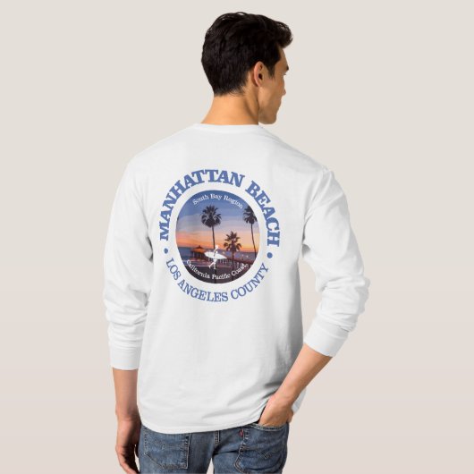 Manhattan Beach (C) T-shirt (Achterkant volledig)